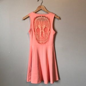 Pitaya Skull Back Dress